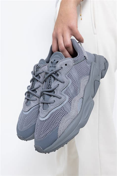 adidas ozweego grey blue|adidas originals ozweego junior grey.